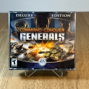 EA Games Command & Conquer Generals Deluxe Edition PC CD Teen Good